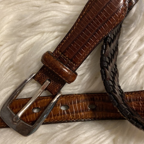 Brighton Man Belt size 40 good condition brown color - Picture 14 of 15